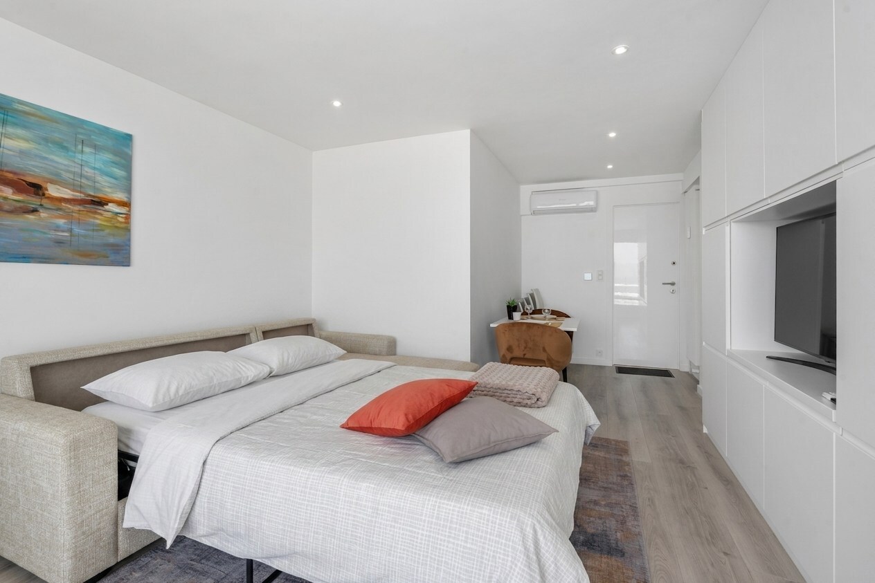 Exclusief hoekpenthouse met uitzonderlijk zeezicht en riant zonneterras in Heist. 