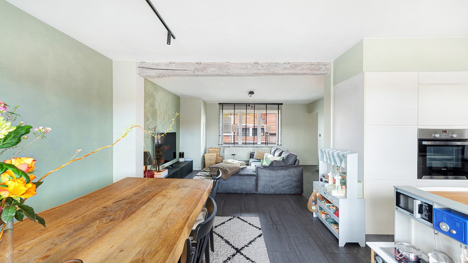 Smaakvol duplexappartement dichtbij het strand 