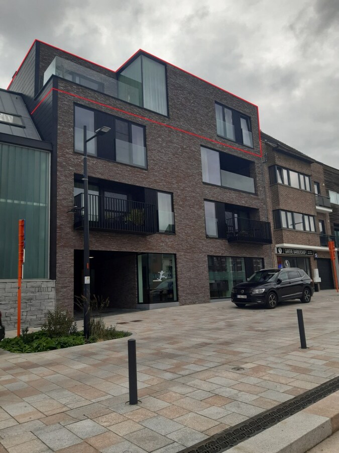 Penthouse op de Gaverse Markt. 