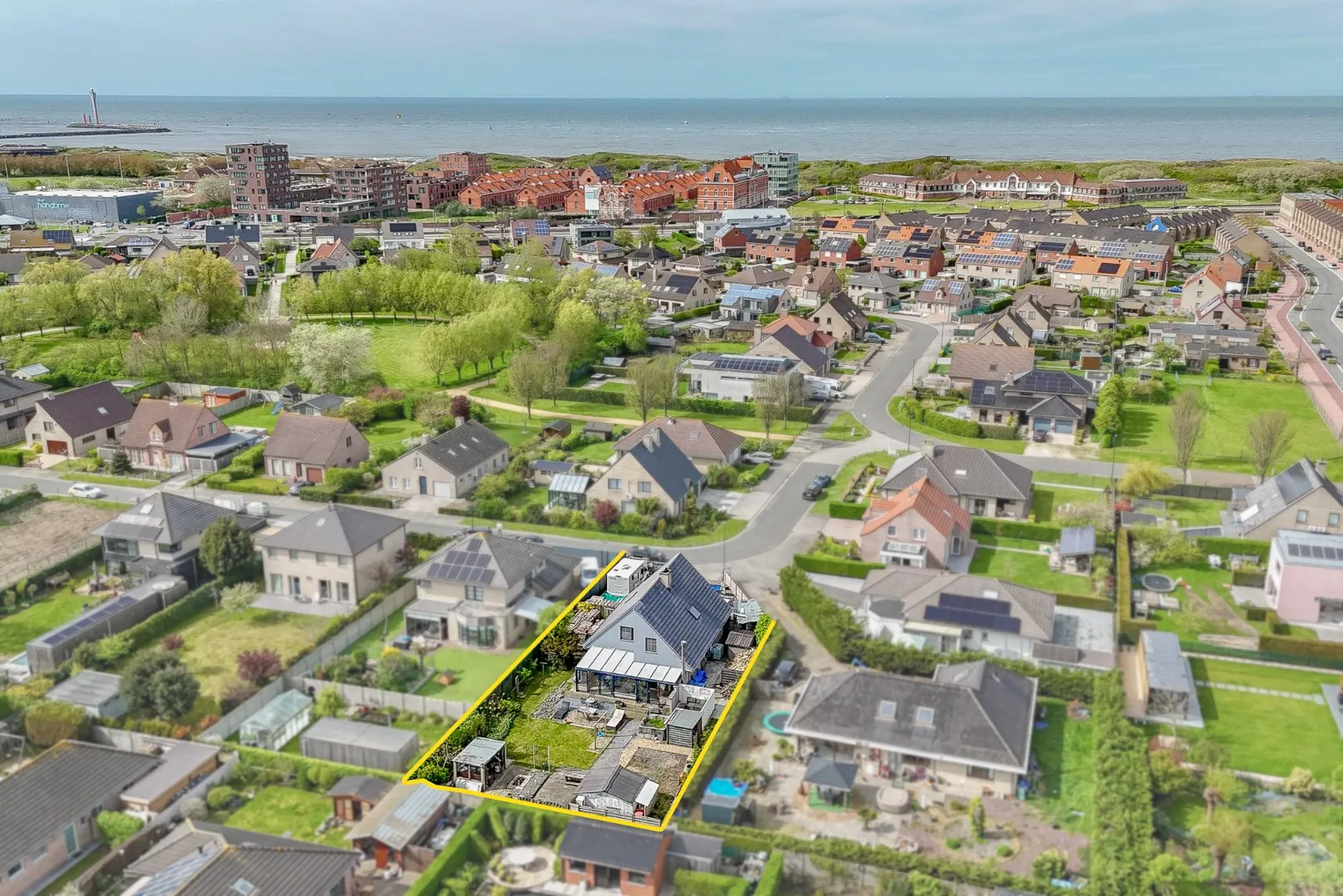 Alleenstaande woning op 772 m² te Oostende