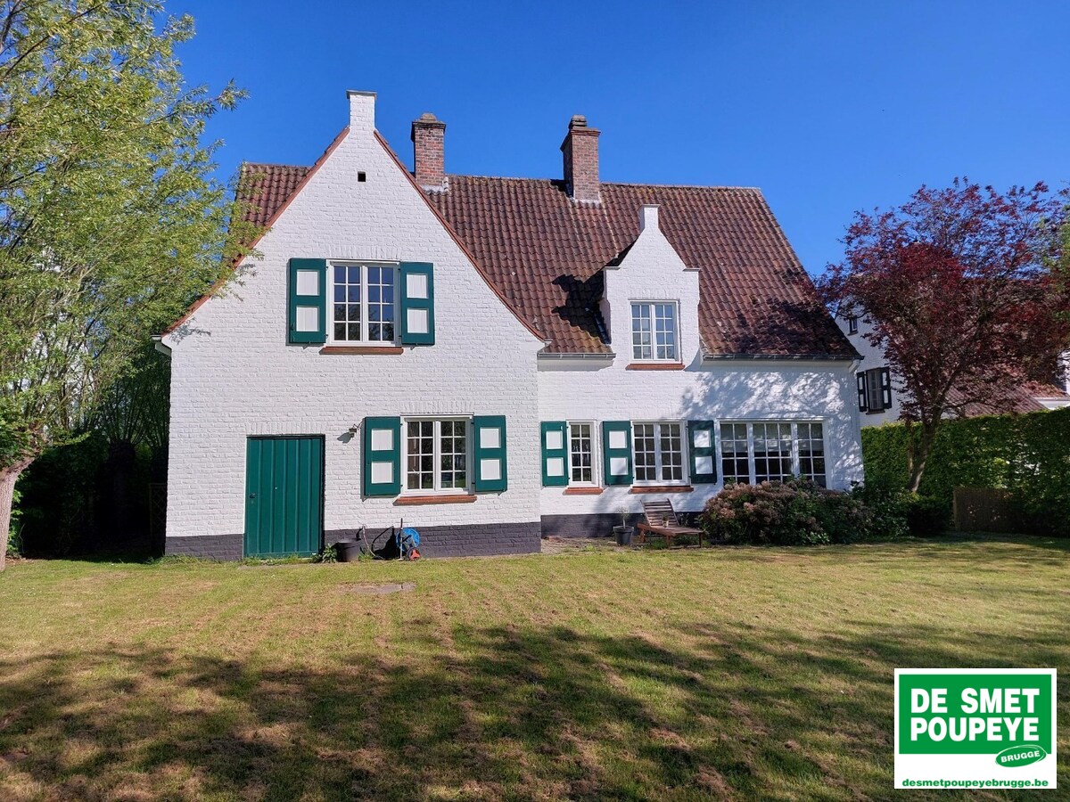 Alleenstaande villa tussen Brugge en Knokke 