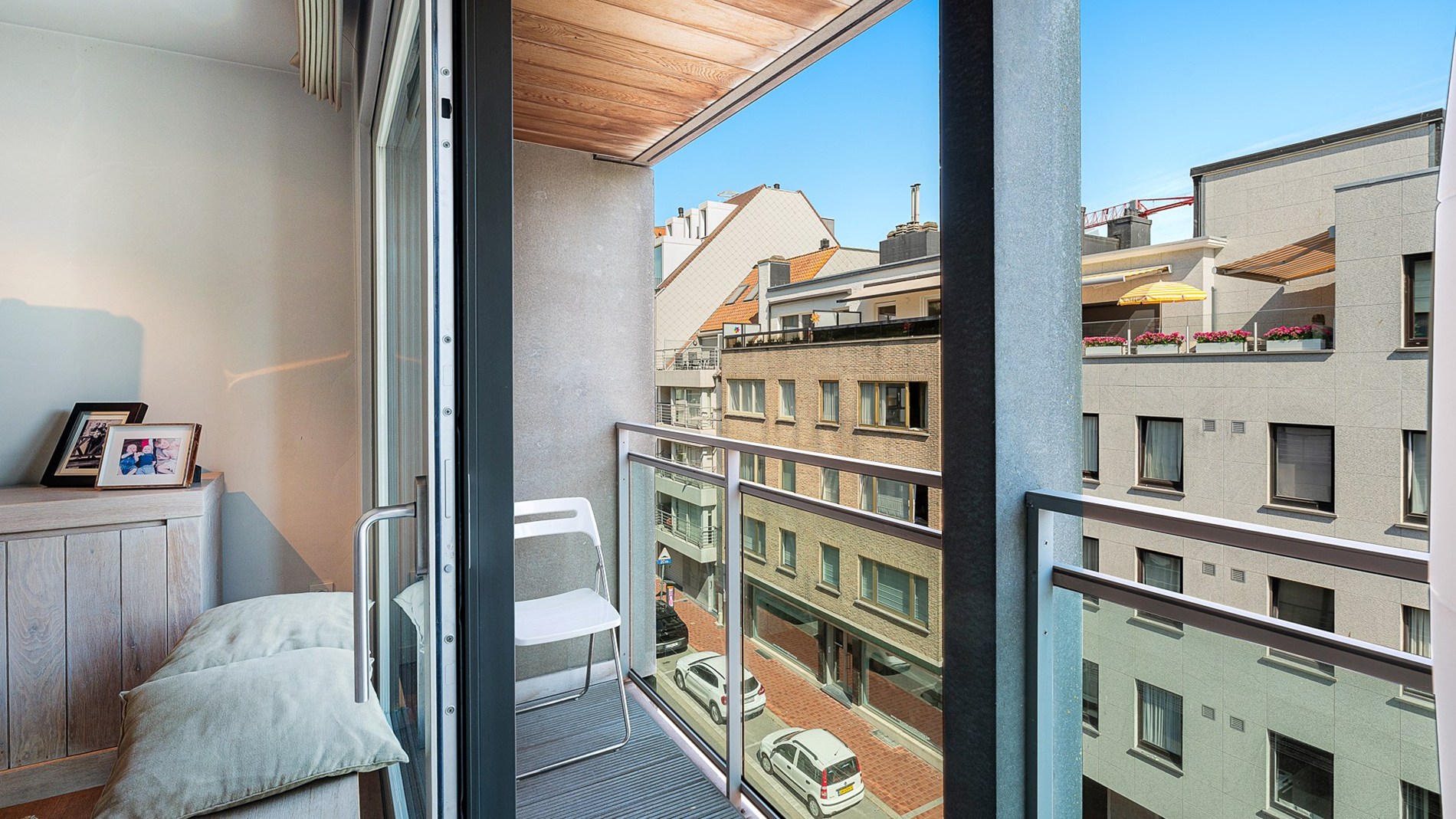 Recent 2-slaapkamer appartement centraal gelegen vlakbij zee in Knokke 