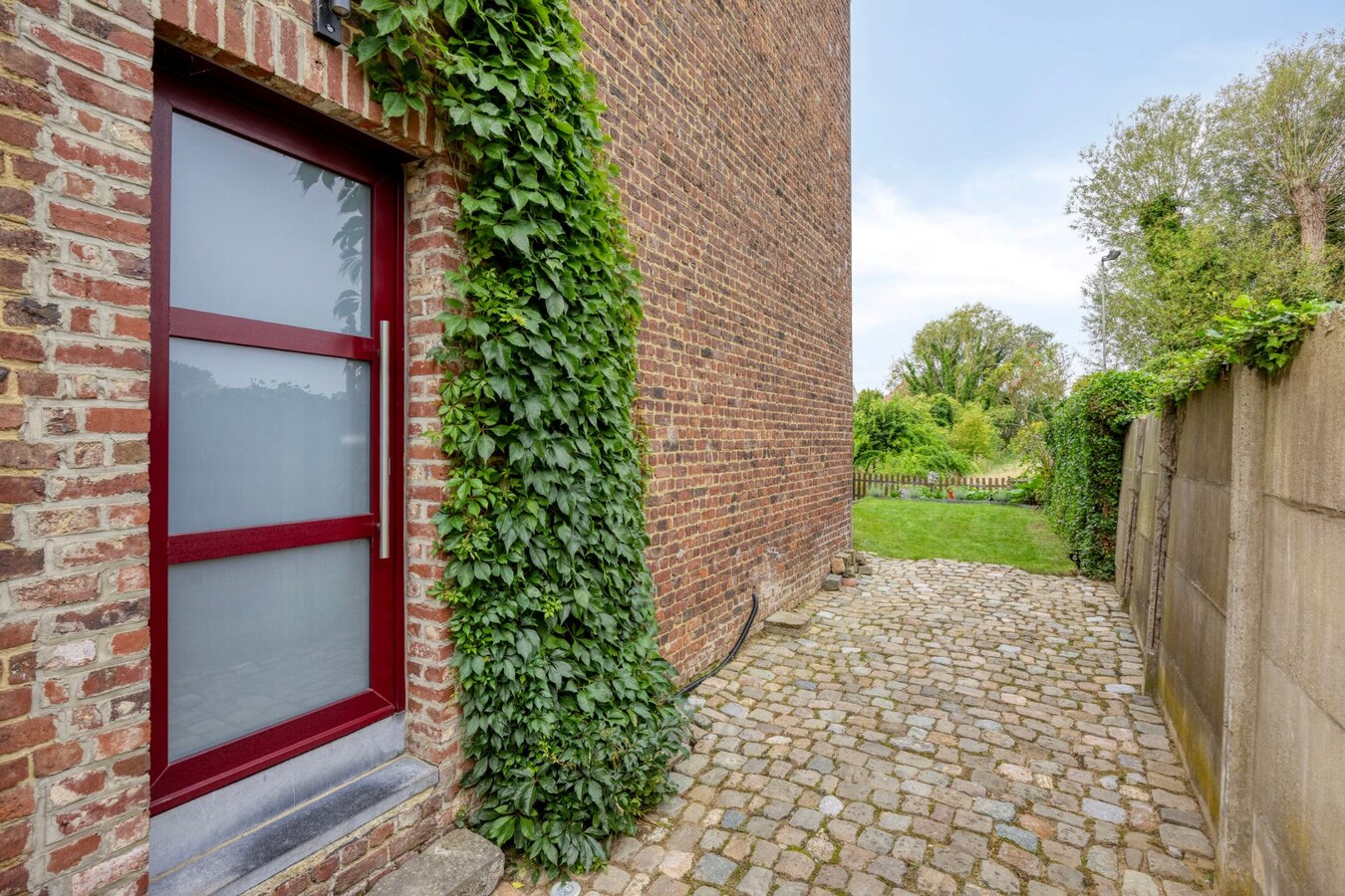 Half open bebouwing met tuin en terras in Bertem 