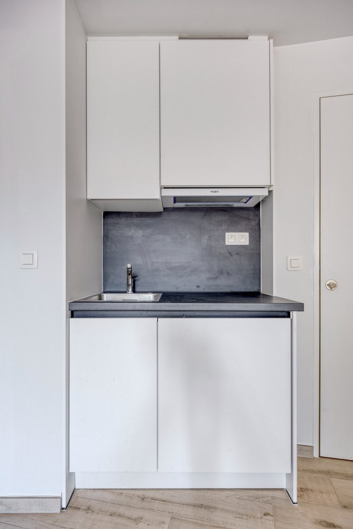 Instapklare studio in het centrum van Leuven! – bewoonbare oppervlakte 21 m² 