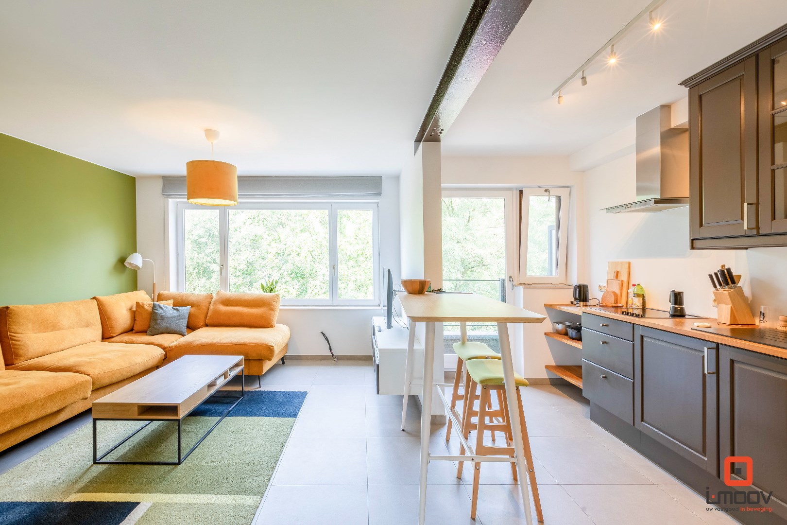 Lichtrijk appartement nabij het hippe stadsdeel Dok Noord 