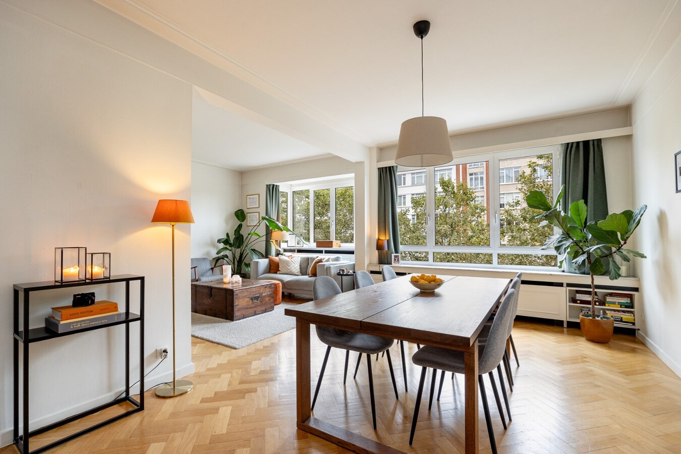 Prachtig Art Deco appartement 138 m² met 2 slaapkamers in centrum Antwerpen 