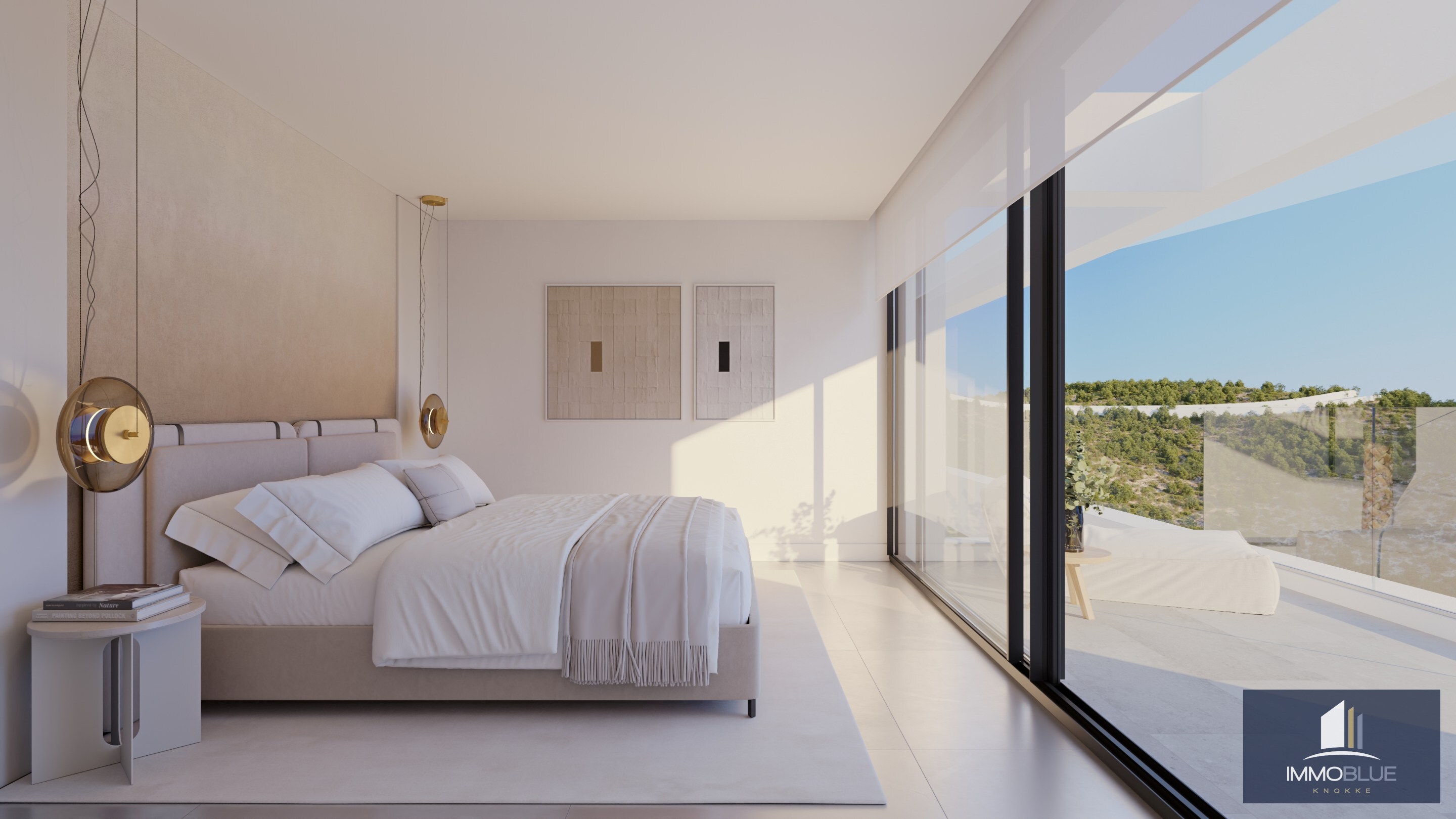 Designvilla in Benissa met infinity pool. 