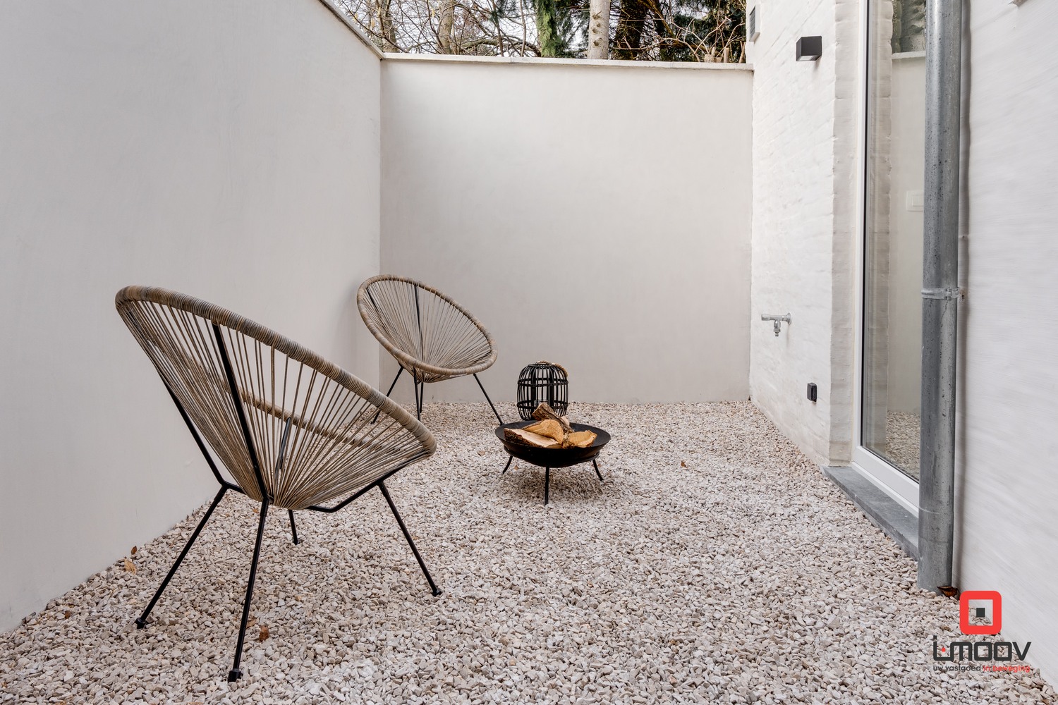 Vernieuwde woonst nabij De Gentbrugse Meersen 