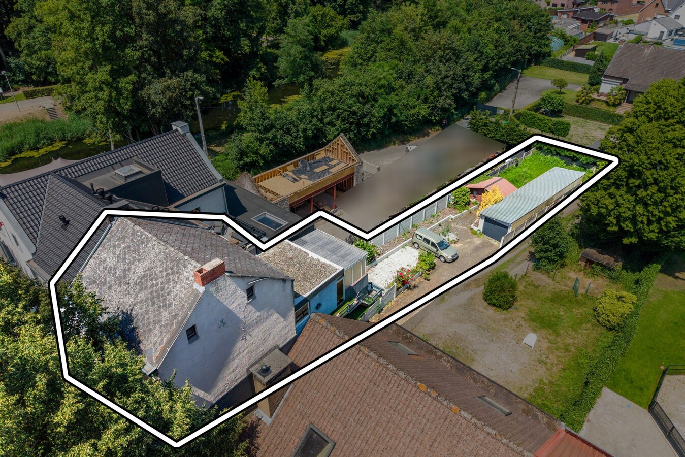 Opknappertje op pittoreske locatie bij de Oude Kanaalarm 