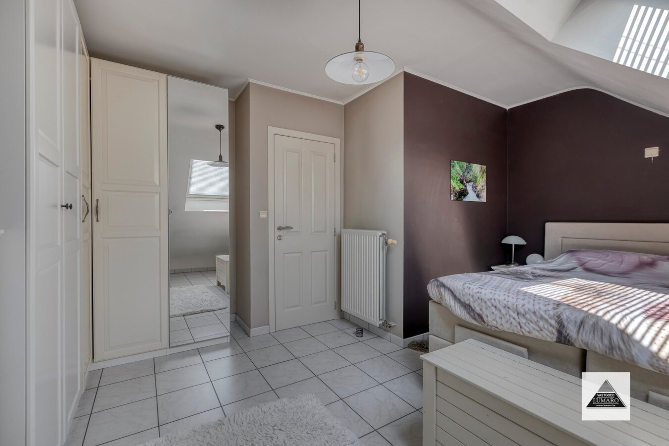 Duplex appartement met groot terras (23 m²)  en garage 