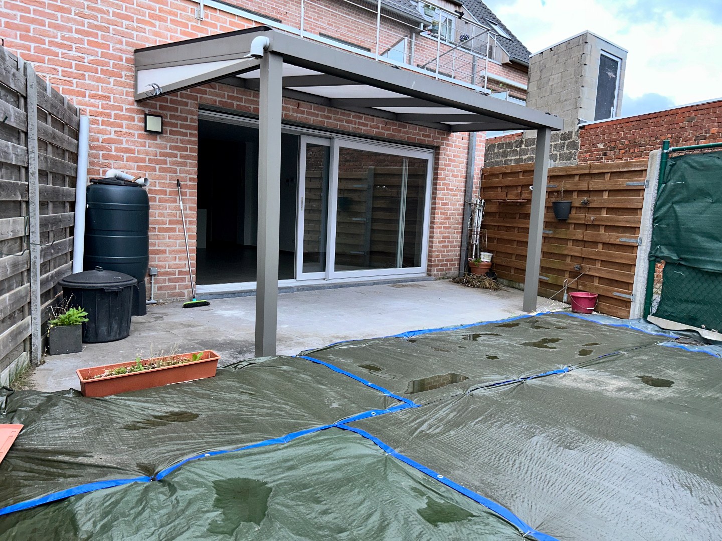 Gelijkvloers appartement van 106m² met garage en autostaanplaats 