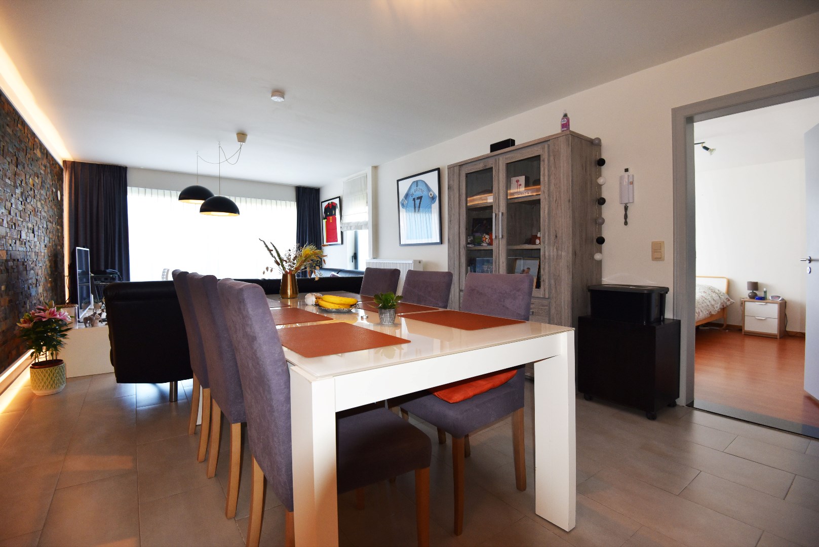 Energiezuinig 1 slpk appartement met terras &amp; tuin te Maldegem 