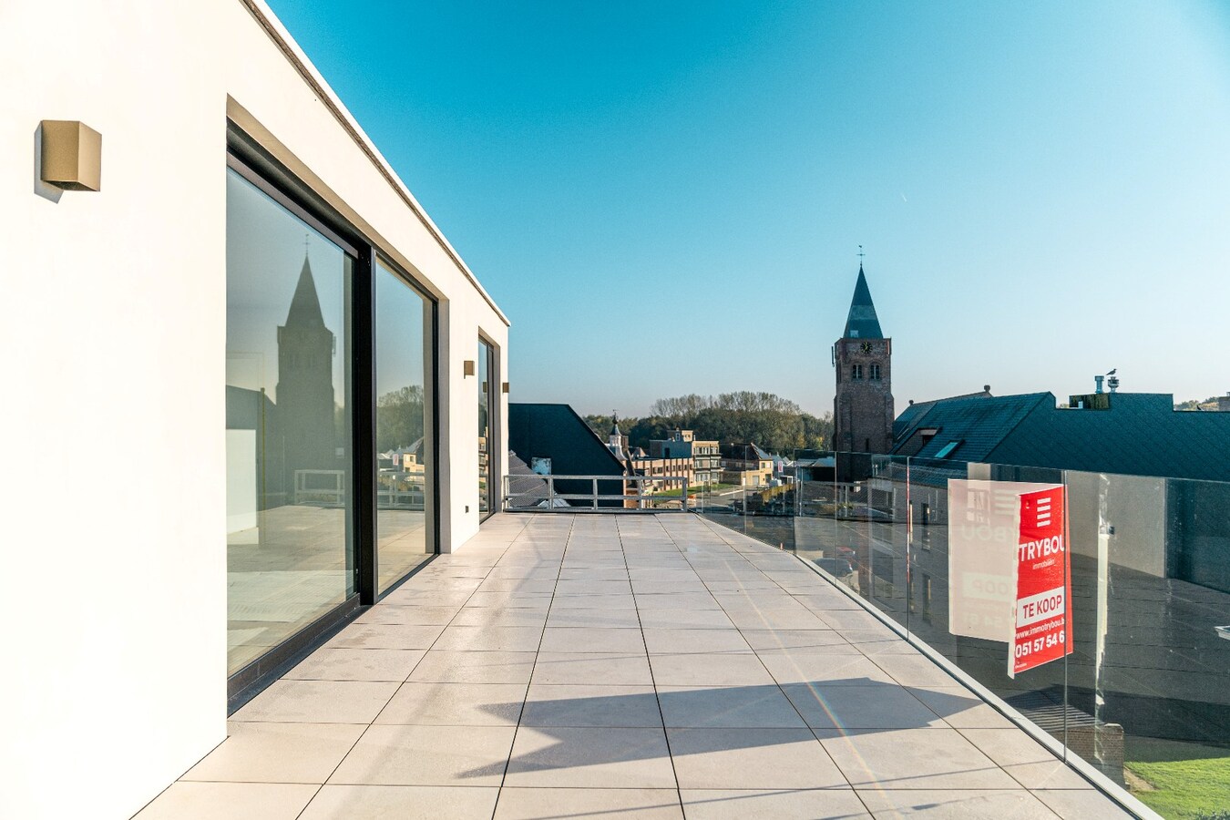 Laatste dakappartement te koop in het centrum van Houthulst! 