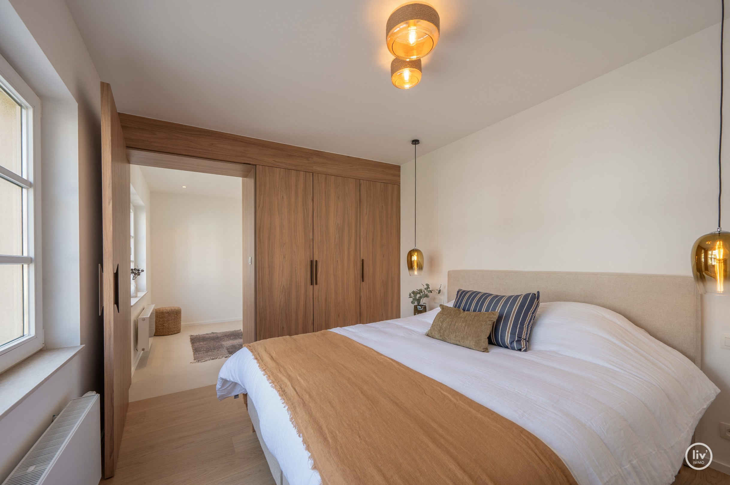 Exclusief gerenoveerde villa op een absolute toplocatie in de Jozef Nellenslaan te Knokke. 