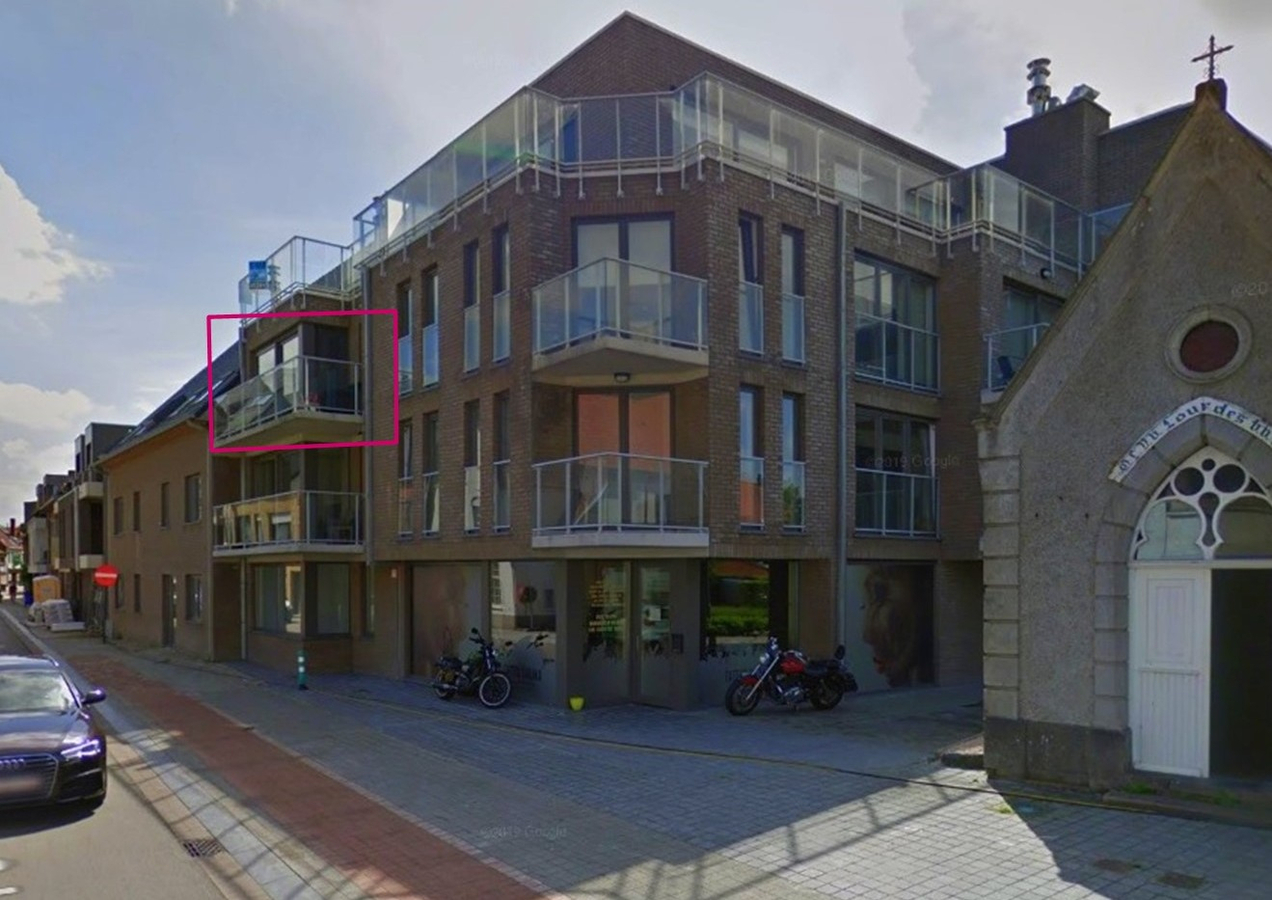 Tweeslaapkamerappartement in centrum Gistel 