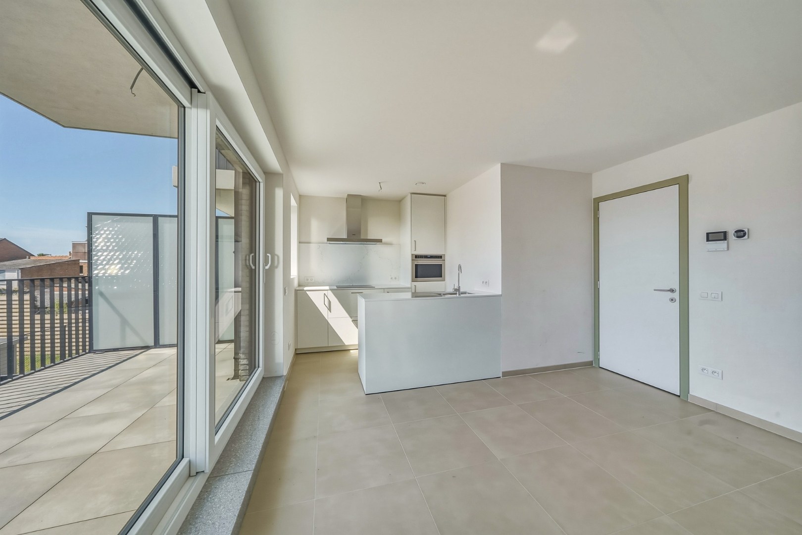 Modern nieuwbouwappartement met ruim terras en 2 slaapkamers in Westkerke 