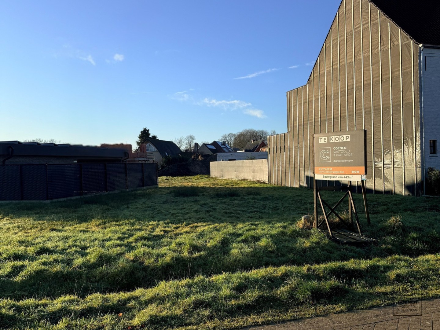 Bouwgrond van 443 m² voor HOB in rustige woonwijk te Oostmalle! 