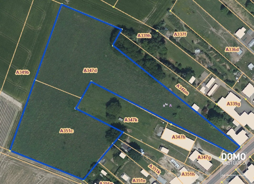 Landbouwgrond met mogelijkheid tot gedeeltelijke verkaveling 