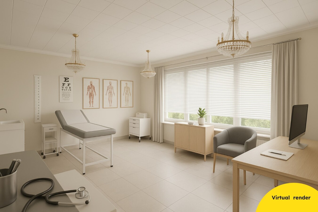 Te koop commercieel kantoor - Oostkamp