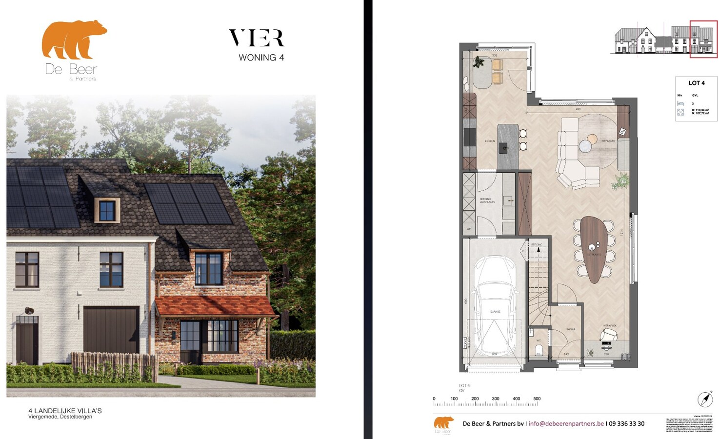 Exclusieve nieuwbouwvilla op rustige ligging te Heusden 