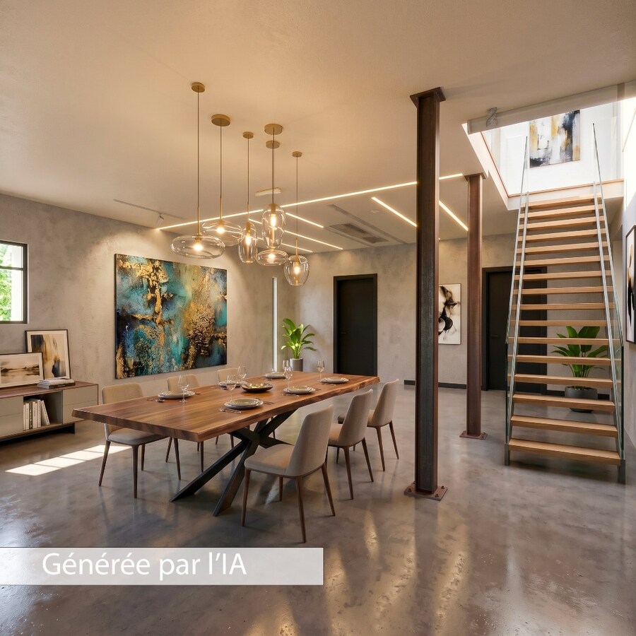 Nouvelle construction à parachever avec atelier, érigée sur 838m² ! SUPER POTENTIEL ! 