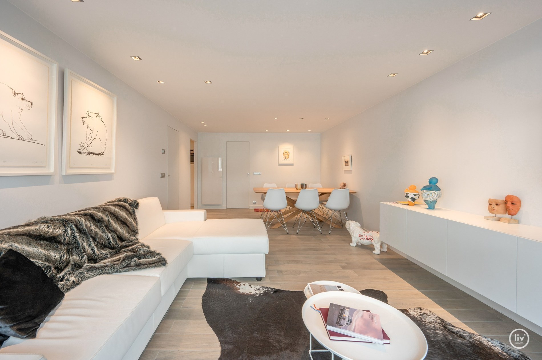 Gezellig appartement met één-slaapkamer (mog. tot aankoop van een inpandige garagebox) 