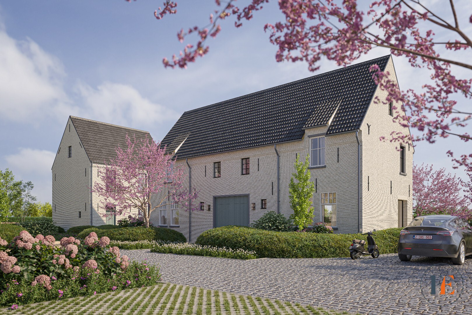 Wonen met uitzicht op de velden 