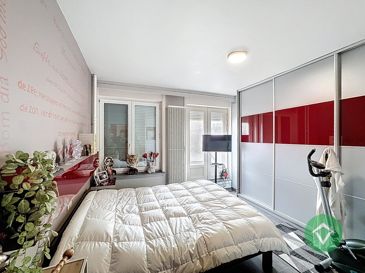 Appartement met 1 slaapkamer en ruim terras in het centrum van Oostende 