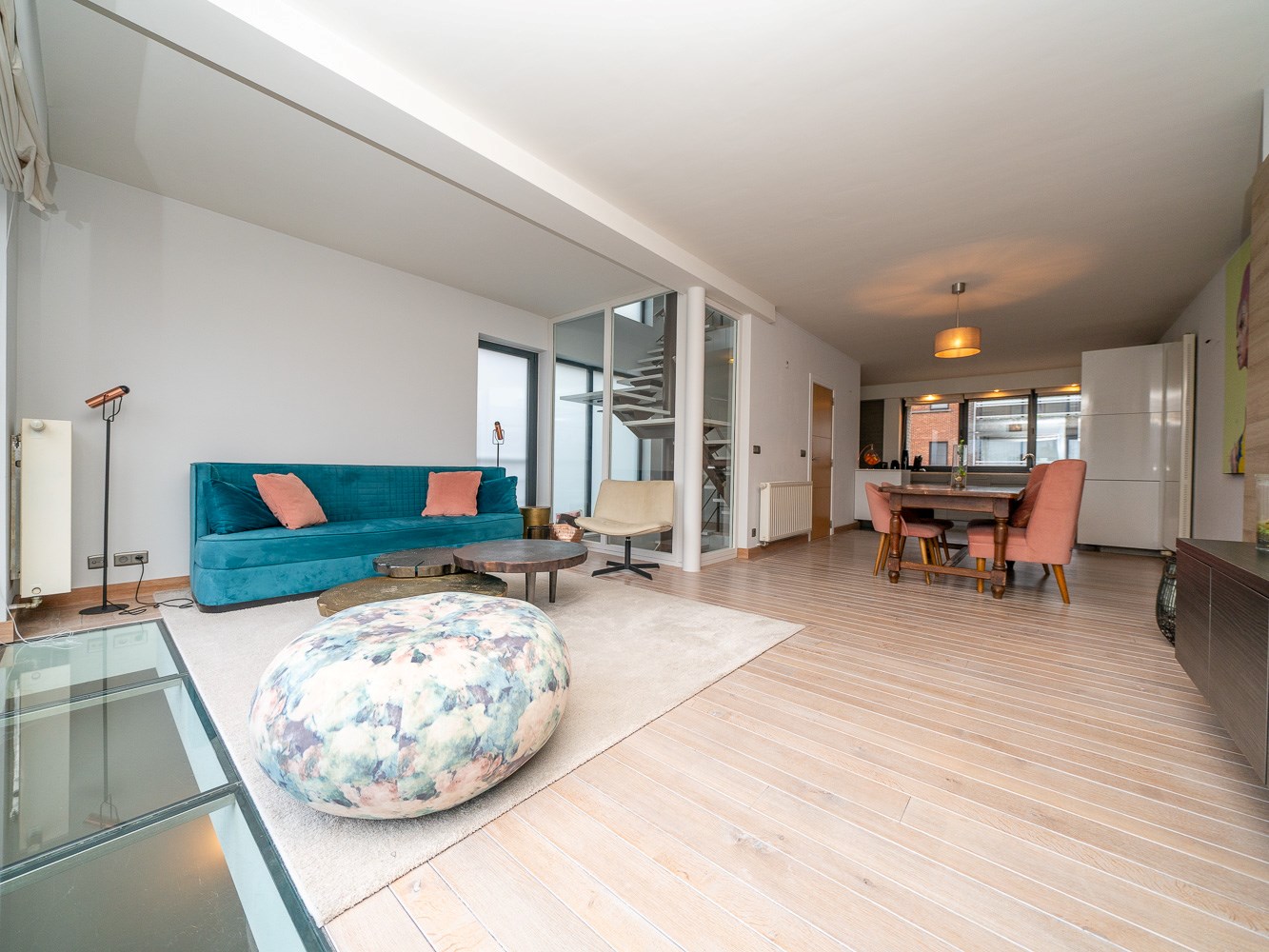 Gemeubelde woning in het centrum van Dilbeek 