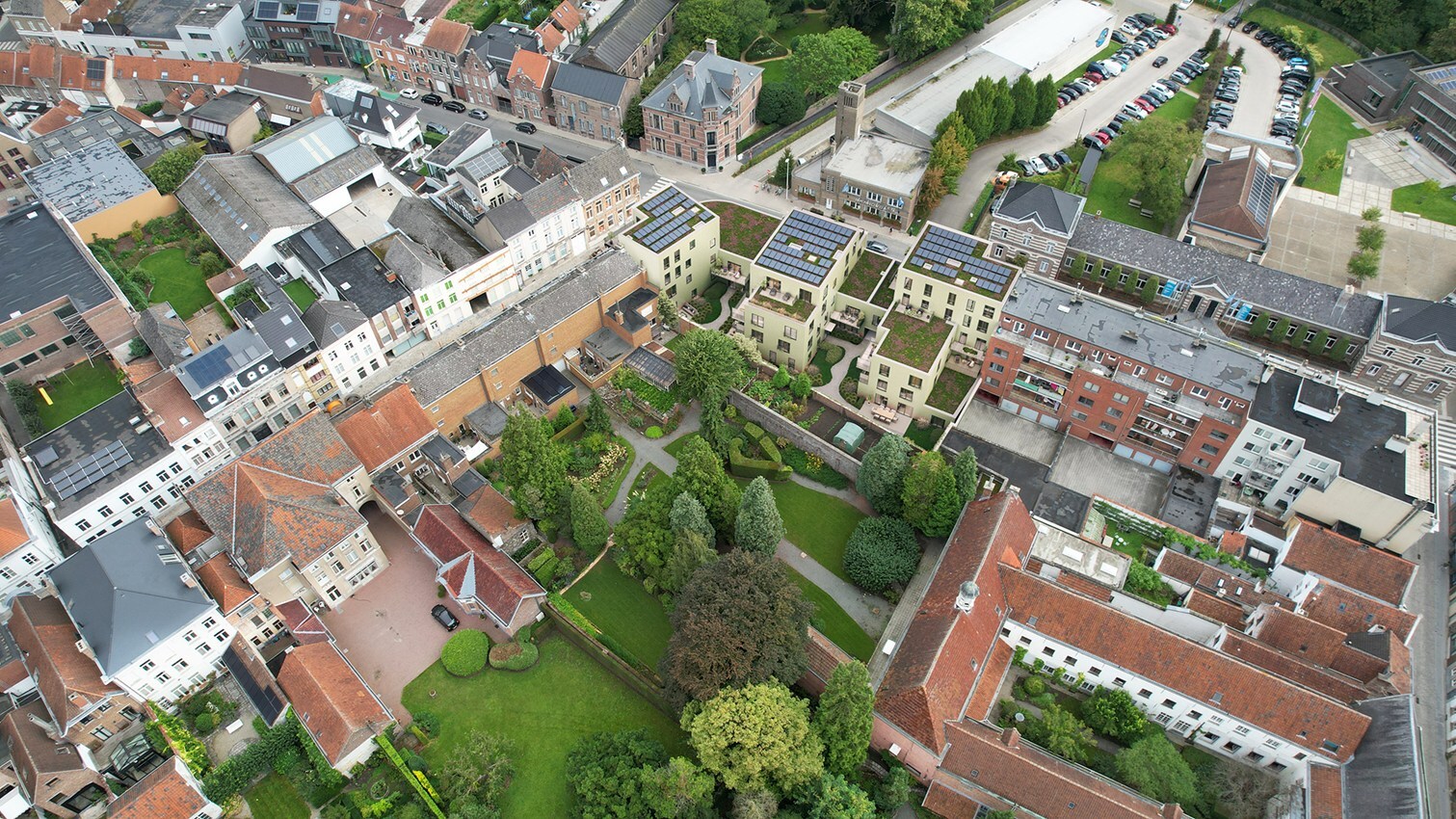 Energiezuinig nieuwbouwappartement met terras in centrum Oudenaarde 