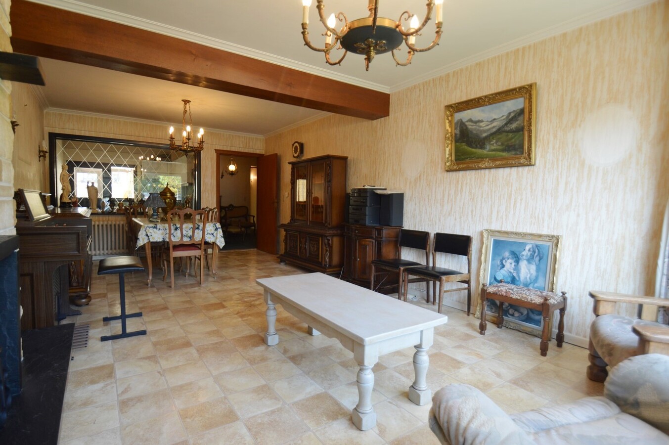 Te renoveren, gelijkvloers appartement met tuin - Knokke 