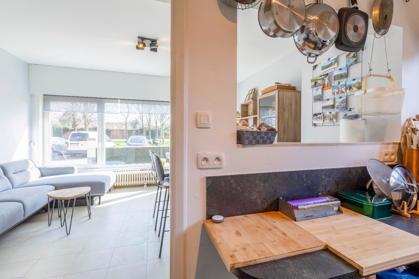 Leuk 2 slpk. app. met garage en zicht op groen. 