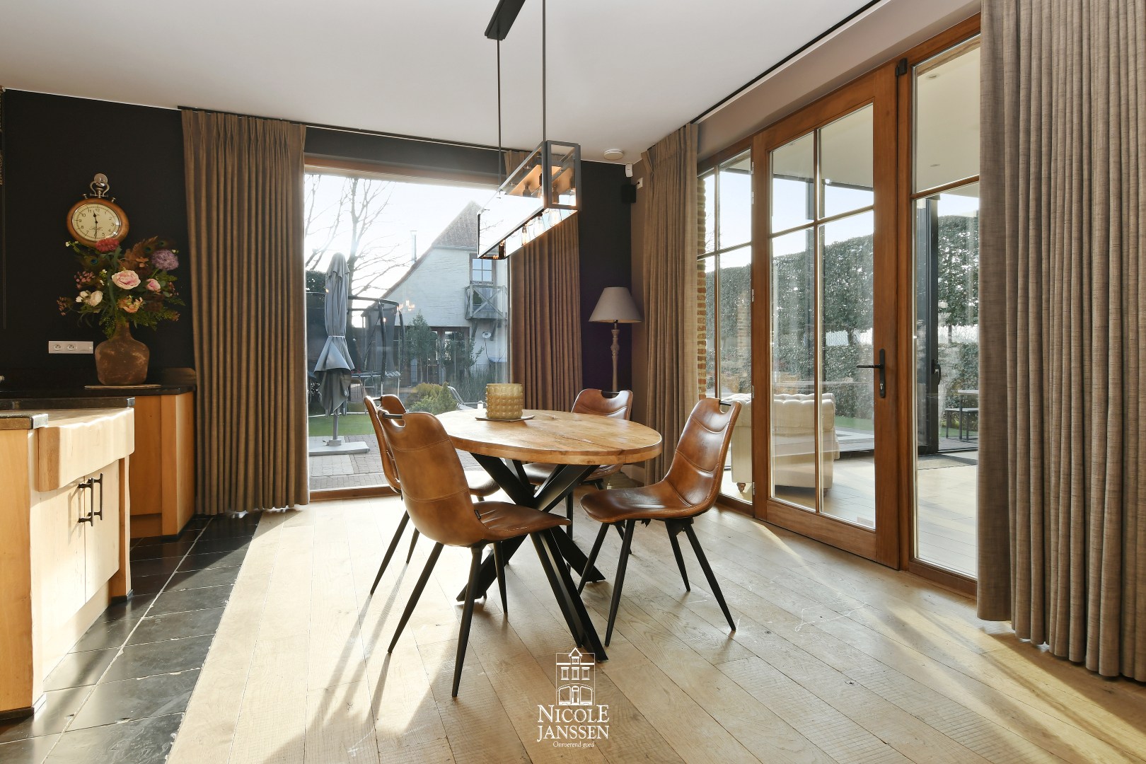 Toegang tot de orangerie 