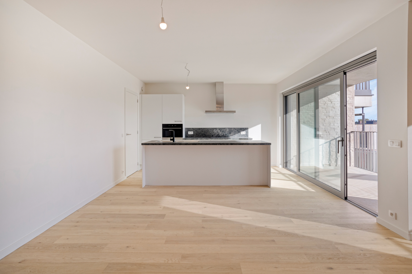 Nieuwbouw appartement met 3 slaapkamers, 2 badkamers, terras, 2 autostaanplaatsen en kelderberging in Leuven! - EPC A - bewoonbare opp. 108 m² 