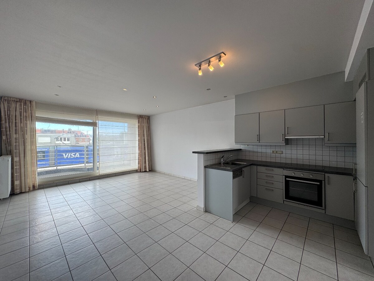 Instapklaar appartement met twee slaapkamer in het hart van Zeebrugge 