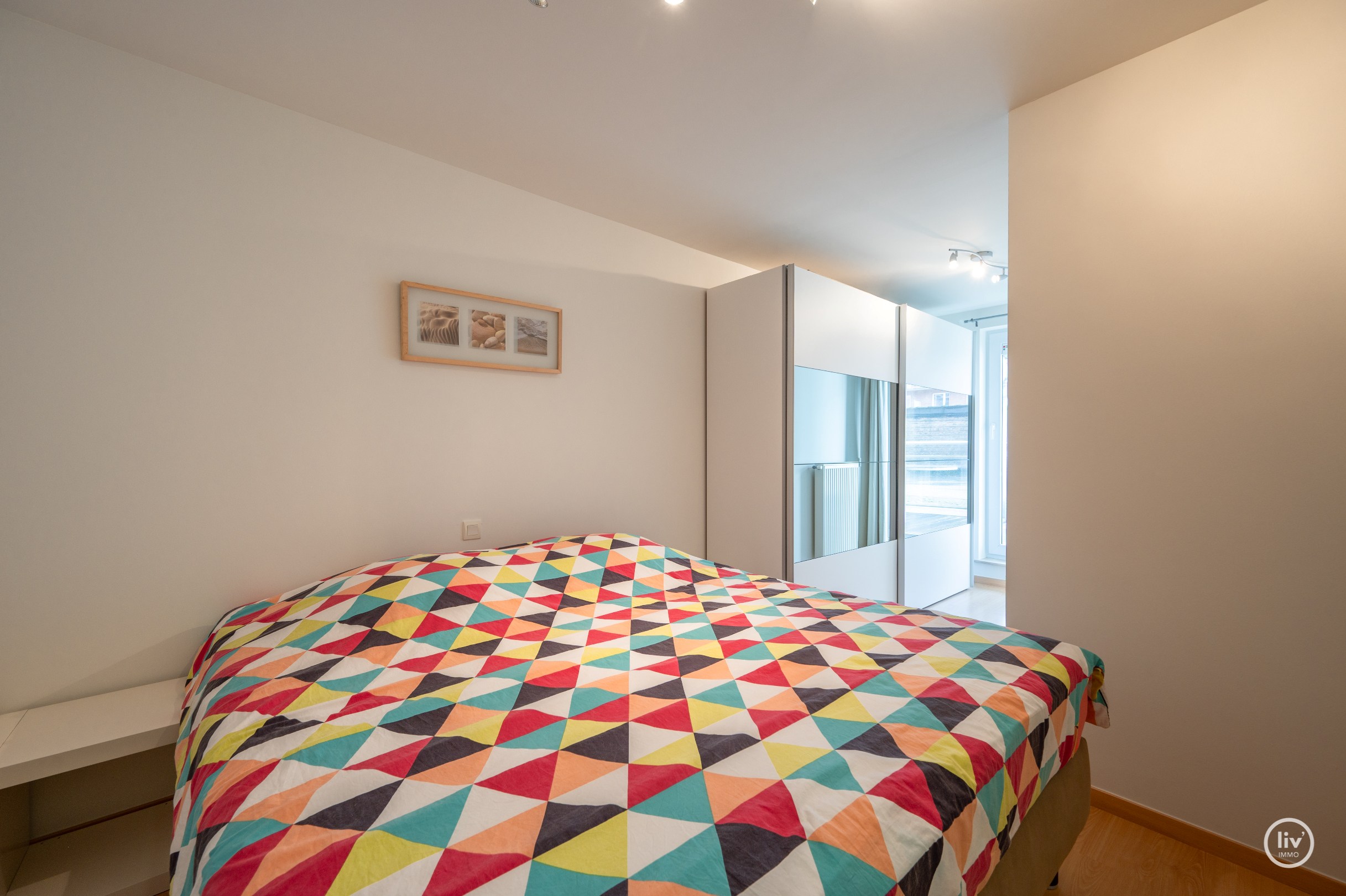 Appartement agréable et lumineux idéalement situé à Knokke. 