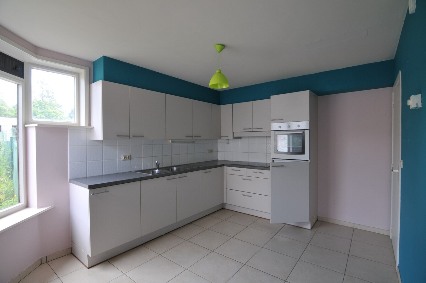 Appartement met tuin 