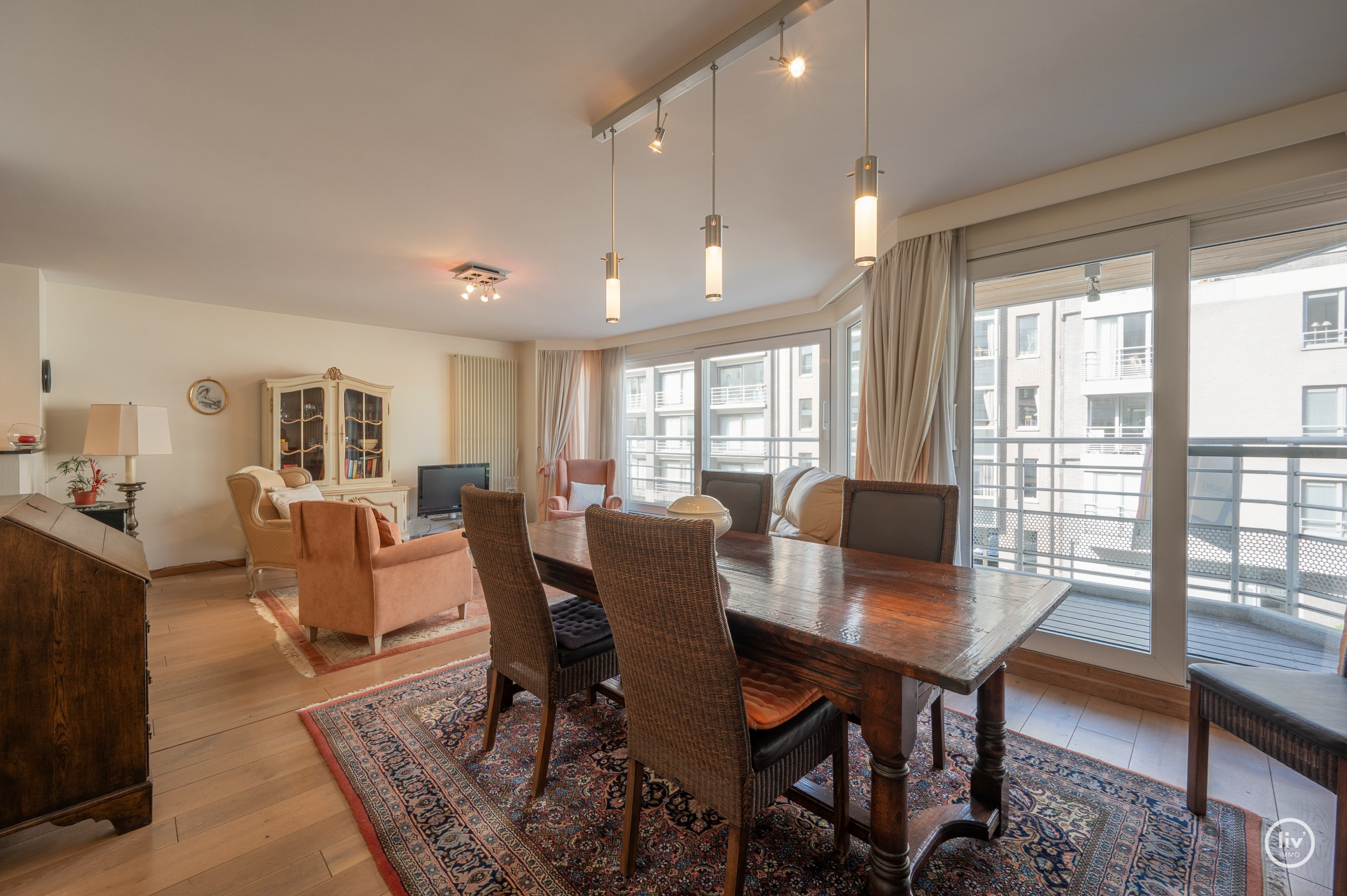 Appartement spacieux et large situé au centre de Knokke 