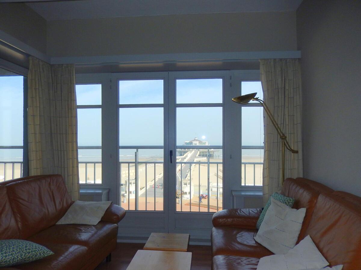 Vernieuwd appartement met 3 slaapkamers met zicht op de Pier te Blankenberge 