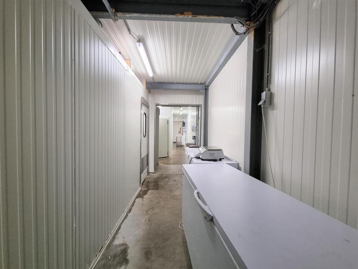 Atelier voor de verwerking/opslag van voeding - Zeebrugge 