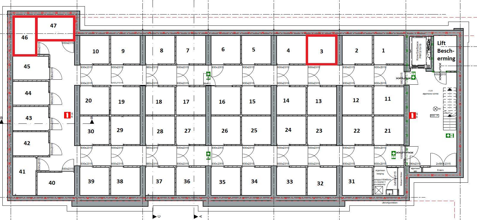 Te huur afsluitbare bergruimte van circa 5 m² in het centrum van Reusel gelegen in de kelder van het markante gebouw De Mulder. 
