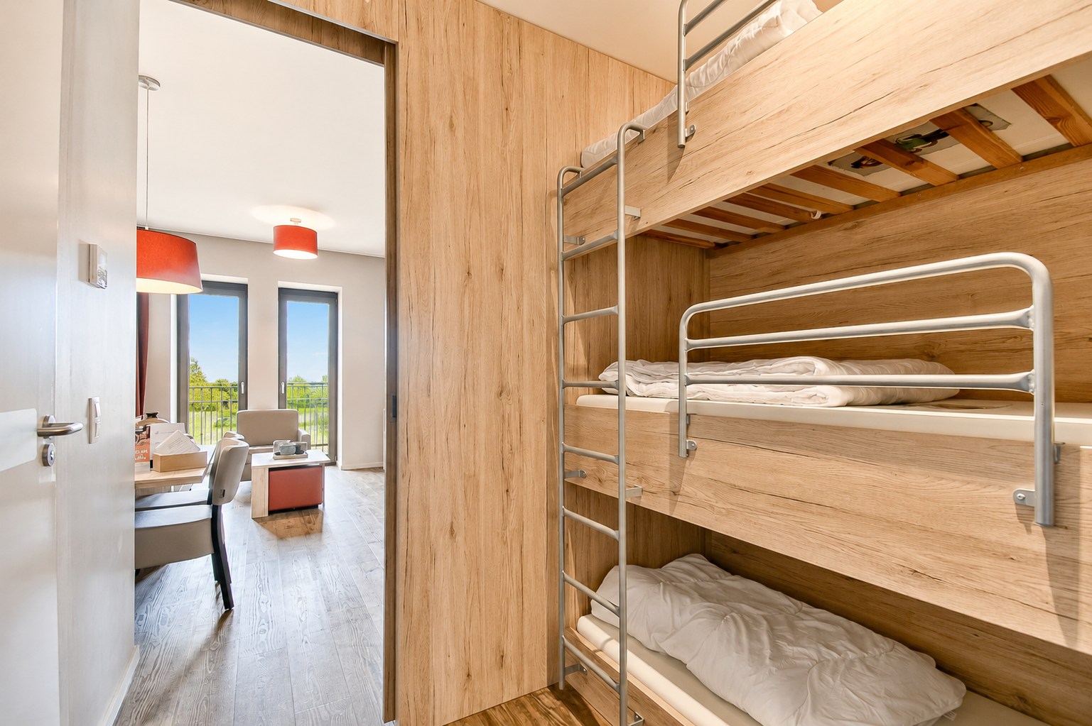 Gemeubeld vakantieappartement in vakantiedomein Duinenzicht 