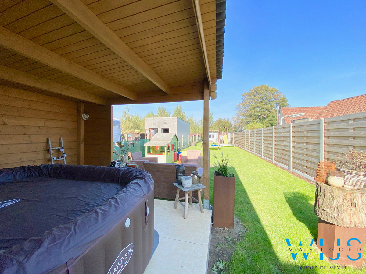 Instapklare HOB met zeer aangename tuin te Evergem ! 