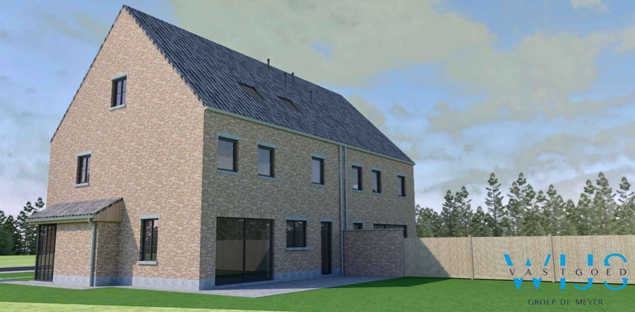 Prachtige landelijke nieuwbouwwoning te ASSENEDE 