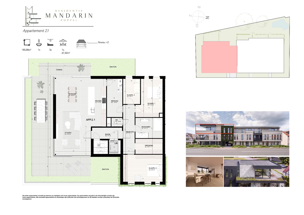 Penthouse te koop in Poppel