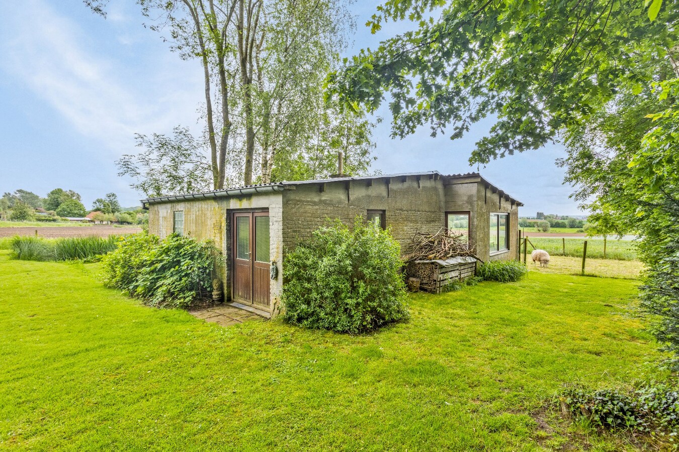 Prachtig gelegen woning met EXTRA bouwgrond in Huise 