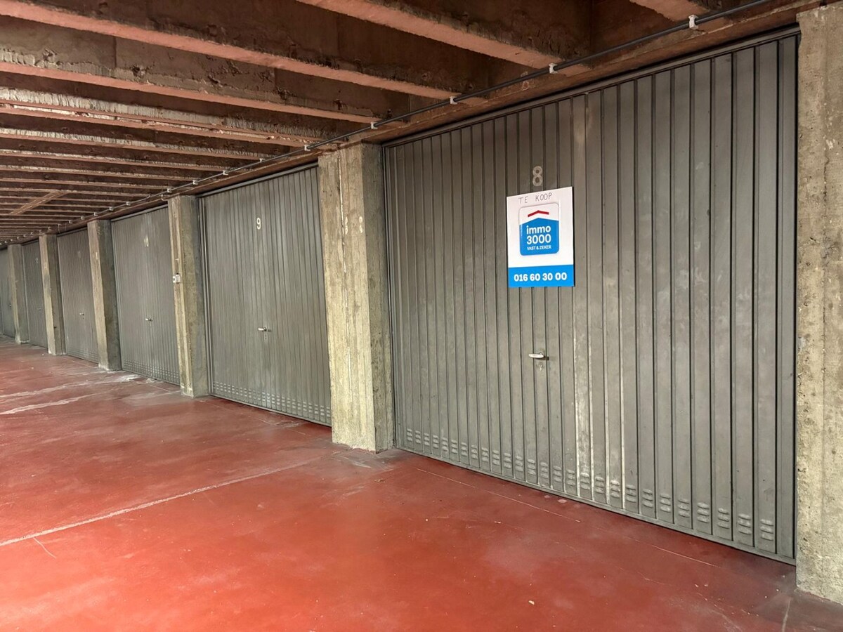 LEUVEN grote garagebox ideale ligging 