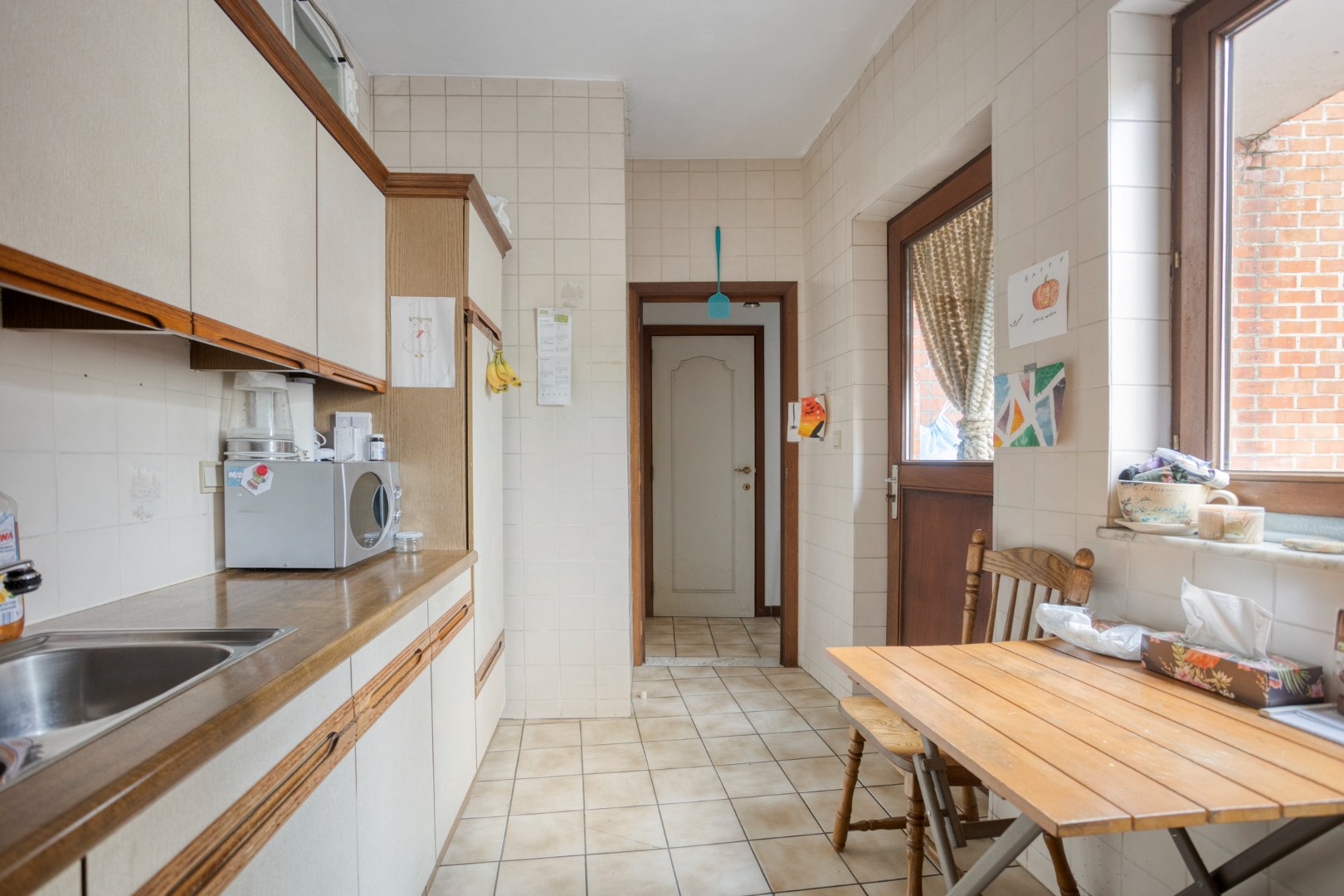 keuken met toegang terras