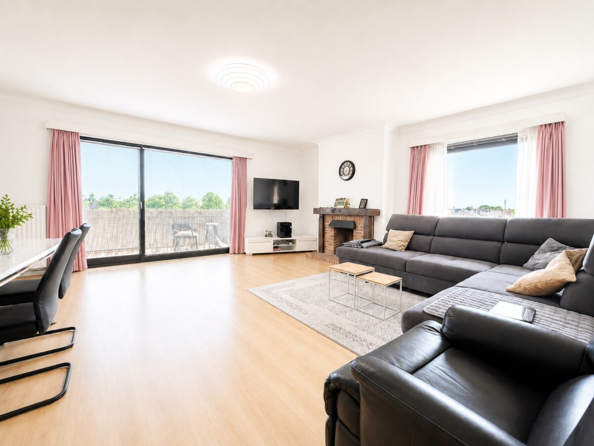 Lichtrijk instapklaar appartement EPC B  te Kuurne met 3 slaapkamers en autostaanplaats! 