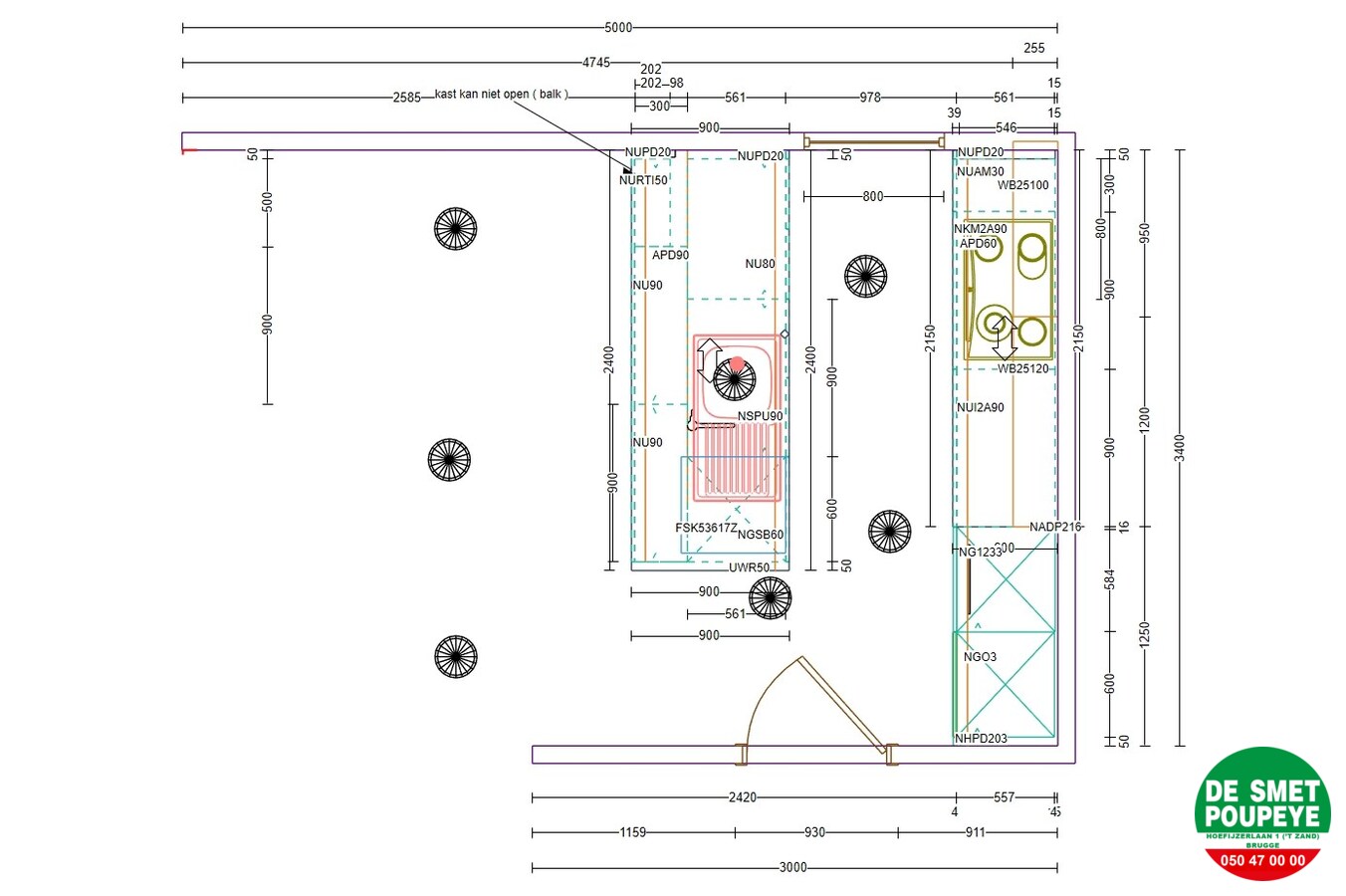 prachtig gerenoveerd duplex appartement 